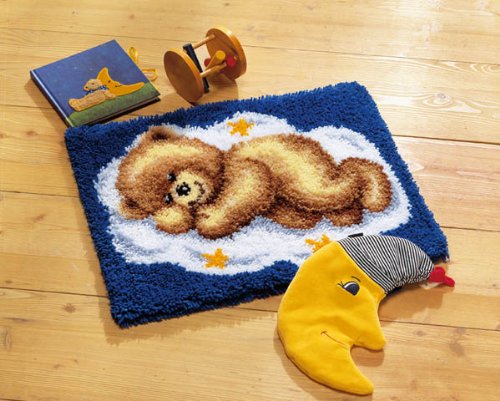 Vervaco PN-0014291 Knüpf Wandbehang 38012 Teddy