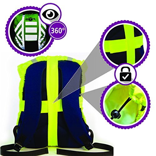 BTR Premium Regenschutz Rucksack Rucksacküberzug - 4