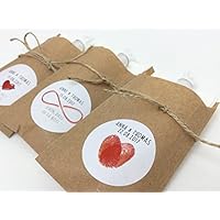 8 Stück Freudentränen Hochzeit inkl. Seifenblasen personalisiert