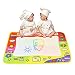 Education Toy,Fortan Aqua Doodle Children Drawing Toys Mat Magic Pen Educational Toy 1 Mat+ 2 Wate