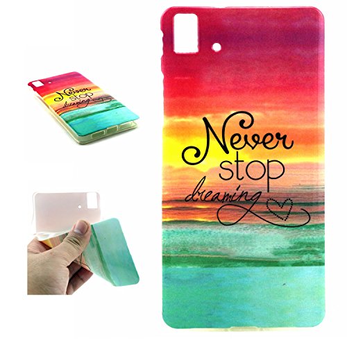 Beiuns Carcasa de TPU y silicona para BQ Aquaris E5 E5 HD E5 FHD pantalla 5 0 pulgadas Funda - N147 never stop dreaming no para BQ Aquaris 5 0 reviews Beiuns Carcasa de TPU y silicona para BQ Aquaris E5 E5 HD E5 FHD pantalla 5 0 pulgadas Funda - N147 never stop dreaming no para BQ Aquaris 5 0