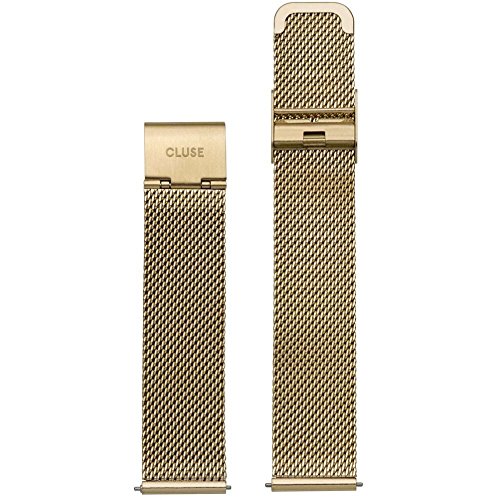 Cluse Damen Armbanduhr Zubehör Metallbänder Edelstahl La Bohème Strap Mesh CLS046