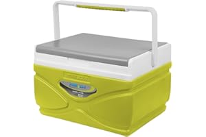 PINNACLE THERMOWARE Glacière de pique-nique – 4,5 litres – Glacière garde le contenu au frais pendant 48 heures – Glacière extérieure sans BPA – Glacière portable pour pique-nique, barbecue, camping (orange)