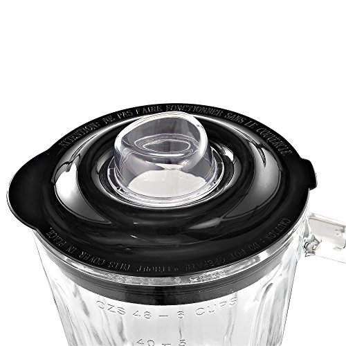 WMF STELIO Standmixer 1,5 l, 600 W, 6 Edelstahlmesser, Glaskrug, variable Geschwindigkeitseinstellung, cromargan matt/silber - 4