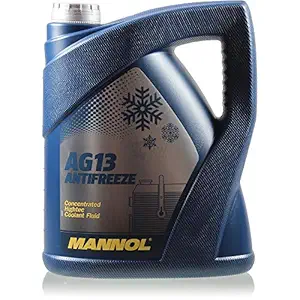 MANNOL 4113 AG13 Antifreeze Concentrated HIGHTEC COOLANT Fluid SAE J1034 GS 94000 MB 325.0 AF Plus ESE-M978B4H-4 Imported from Germany 5 litres