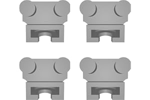 ULROAD 4 x część zamienna do IKEA Kvartal rolka zestaw ślizgaczy z 4 częściami zamiennymi