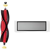 Ozemtek S5 S5 Max s6 s6 Pure 2'li Yedek Par&ccedil;a Seti Roborock ile Uyumlu S5 S5 Max s6 s6 Pure Hepa Filtre,Fır&ccedil;a Seti-2 Adet
