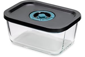 Tognana Avantspace, contenitore rettangolare 0,80 L con coperchio, vetro, trasparente