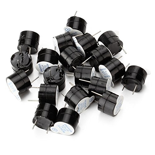 Preisvergleich Produktbild Tenflyer 5V Kontinuierlich Schall Piezo Summer Fit für Computer Drucker 20 PCS