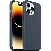 BUFF LABS iPhone 14 Pro Rubber Fit Kılıf, Silikon Kılıf, İpeksi Dokunuş Hisli, Tam Koruyuculu Darbe &Ouml;nleyici Kapak (Fırtına M