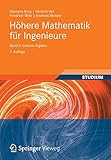 Image de Höhere Mathematik für Ingenieure Band II: Lineare Algebra (Teubner-Ingenieurmathematik) (German Ed