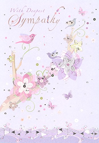 Preisvergleich Produktbild Turnowsky Baum Trauerkarte Vogel-Motiv