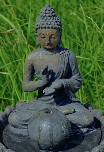 Brunnen Zimmerbrunnen BUDDHA Luftbefeuchter 25 cm - 2