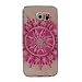 Produktbild Lonchee Samsung Galaxy S6 Hülle,Bunte Muster Weich TPU Handy Hülle Durchsichtig Transparent Etui Cover Case Protective Shell Soft Schutzhülle Telefon Kasten für Samsung Galaxy S6 – Saflor