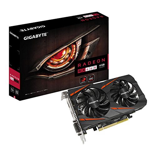 Preisvergleich Produktbild Gigabyte GV-RX460WF2OC-4GD RX460 Grafikkarte schwarz