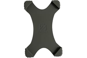 ZhaoCo Uniwersalne Etui Antypoślizgowy Silikonowy Pasek na Rękę Uchwyt na Palec do 6" / 6,8'' / 7" Kindle/Kobo/Sony Czytnik Ebooków - Szary