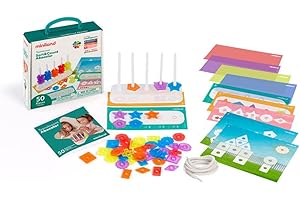 Miniland - Ábaco para Mesa de luz Sort&Count. Transparente con Figuras y Actividades.