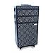 Roo Beauty Arabella Beauty Trolley Hairdressing Case, Manicure And Nail Case In Imperial Black