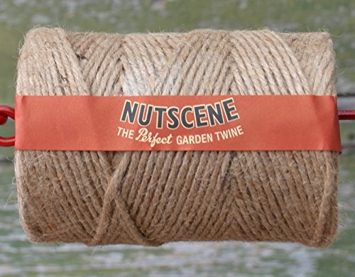 Gartenschnur von Nutscene 160 Meter auf Bügel – Biogarn – nachhaltig hergestellt und biologisch abbaubar – Twine Hanger Dispenser - 2