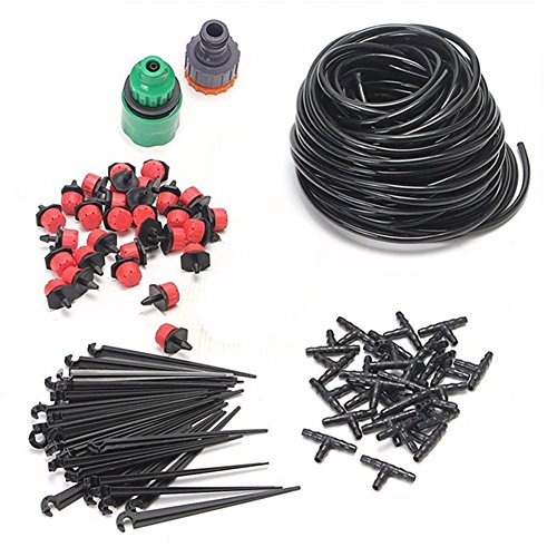 Preisvergleich Produktbild Tookie Micro Drip Bewässerung Bewässerungssystem, Garten Pflanzen Wasser Blume Selbst Kits Schlauch Wasserspender