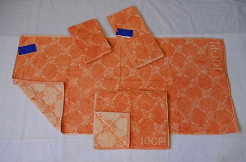 JOOP! Handtuch Classic Cornflower 1611 | 32 pfirsich - 50 x 100