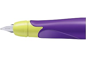 Stabilo Impugnatura ergonomica per destrimani con molla per principianti Easy birdy in viola/giallo