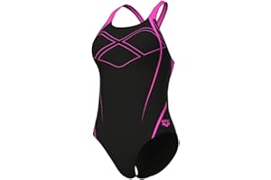 ARENA Women's Graphic Swimsuit Swim Pro Back One Piece Swimsuit Femme (Lot de 1)