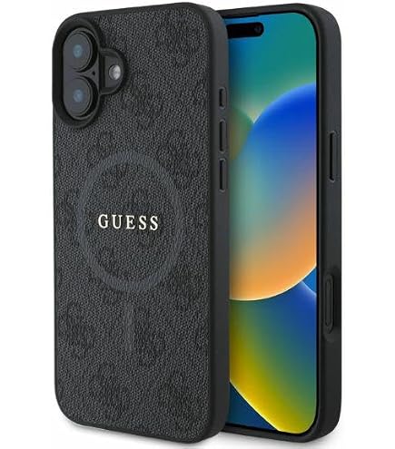 CG Mobile Guess Coque Fixe à Paillettes Big 4G pour iPhone 16