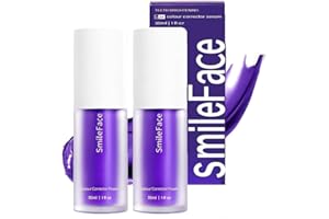 BETYBOPT Dentifrice Blanchissant Violet,2PCS V34Dentifrice Violet Correcteur Violet Dentifrices white Dentifrice Violet,Purple Teeth Whitening,Dent Blanchiment Purple Corrector Toothpaste,Blanchiment Des Dents