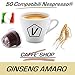Produktbild Kapseln kompatibel mit Nespresso, 50 Kapseln Caffè Shop Mischung "Ginseng Bitter" Linea Espresso