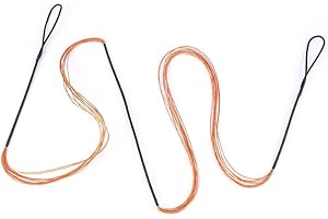 Broco 51 Inch Bow String Recurve Longbow,Durable Bow String Outdoor Sports Longbow Archery Tackle for Right Hand & Left Hand Archer and Beginner Training Shooting Target Practice