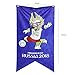 Produktbild Newin Star WM Flagge, WM Banner 2018 Russland WM Fanartikel, Ideal für Fanatics, Bar, Sport Club, Restaurant, Billardraum, Supermarkt und Party Dekoration (Maskottchen)