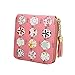 Produktbild Tongshi Frauen Drucken Quaste Reißverschluss Kupplung Geldbeutel kurze Karte Halter Tasche Handtasche (hot pink)