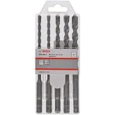 BOSCH Hammer Drill Bit SDS Plus-1 Set | Optimized for C...