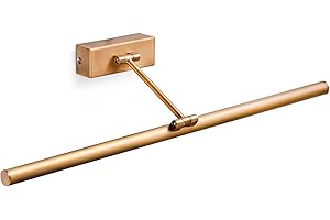 Faro Barcelona 61085 - MAGRITTE 600 Lampe applique à tableaux or vieilli 12W