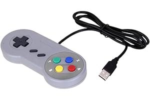 DESCONOCIDO Controlador Regulador Mando USB Retro Clásico Gamepad Joypad Juegos Para PC / MAC Nintendo SNES