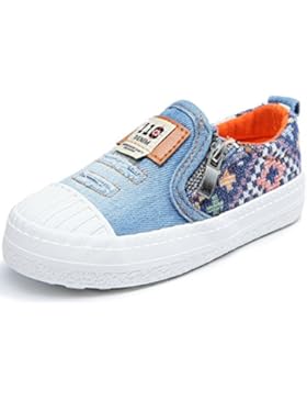 Alexis Leroy Denim Unisex-Kinder Low-Top Stoffschuhe Slipper Sneakers