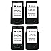 Produktbild Jalee 4 Packung Druckerpatronen Ersatz für Canon PG-540 CL-541 XL (2x Schwarz, 2x Farbe) Tintenpatronen komptibel zu Canon PIXMA MG4250 MG3550 MG3500 MG3150 MG2100 MG2150 MG2200 MG2250 MG3100 MG3200 MG3250 MG3255 MG3600 MG3650 MG4100 MG4150 MG4200 MX475 MX535 MX375 MX435 MX515 MX525 MX455 MX395