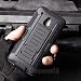Produktbild HTC One Mini M4 Schutzhülle, Cocomii® [HEAVY DUTY] HTC One Mini M4 Robot Case **NEUE** [ULTRA ZUKUNFT RÜSTUNG] Premium Gürtelclip-halfter Ständer Hülle [MILITARY DEFENDER] Voller Körper Robuste Dual Layer Hybrid Schutzabdeckung Cover Bumper Case [COCOMII GARANTIE] ::: Der Ultimative Schutz Vor Stürzen Und Auswirkungen Für Ihr HTC One Mini M4, 601E, 601S :::  (Black/Black)