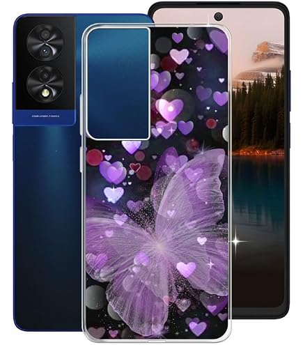 Mixroom - Cover Custodia Back case In TPU Silicone Morbido Per TCL 20L / TCL 20L Plus Fantasia Happy Mother'S Day N960