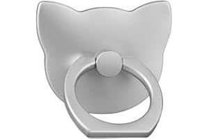 ISKIP Support et support d'anneau de téléphone portable, support de support de poignée en métal, support d'anneau de téléphone pour Iphone, Ipad, Samsung Smartphone Ring stent Tablet