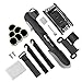 Produktbild Giwil 120 PSI Mini Fahrradpumpe Set mit klebstofffreiem Lochstopfer Mini Bike Pumpe mit Reifenreparatur-Set 16 in 1 Multifunktionswerkzeug Fahrradwerkzeug Mechaniker Reparatur Tool Kit Fahrrad Reparatur Set Multifunktions Werkzeug für Presta & Schrader