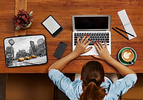 PEDEA Design Schutzhülle Notebook Tasche bis 13,3 Zoll (33,7cm), Taxi - 4