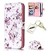 Produktbild Silikonsoftshell PU Hülle für Huawei P9 Lite Tasche Schutz Hülle Case Cover Etui Strass Schutz schutzhülle Bumper Schale Silicone case+Exquisite key chain X1#AX (4)