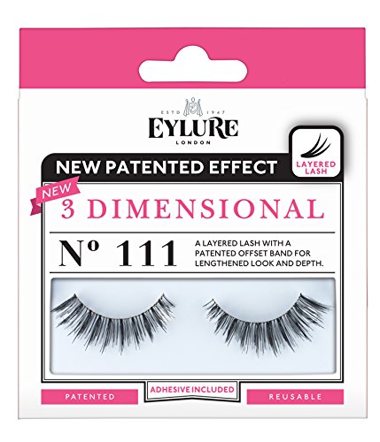 Eylure Strip Lashes, 3 Dimensional Number 111