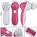 Discoball 6 in 1 Waterproof Electric Deep Facial & Body Skin Cleansing Brush Spa Massager