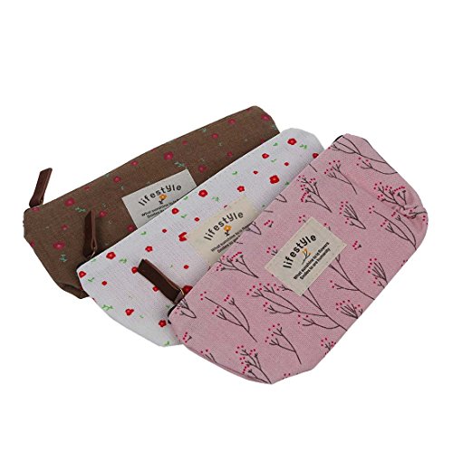 Bolsa de lapiz - TOOGOO R 3 x Bolsa de almacenamiento de tocador de maquillaje cosmetico regla lapiz reviews Bolsa de lapiz - TOOGOO R 3 x Bolsa de almacenamiento de tocador de maquillaje cosmetico regla lapiz