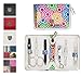 THREE SWORDS | Exclusive 6-Piece MANICURE - PEDICURE - GROOMING - NAIL CARE set / kit / case | VARIOUS DESIGNS | Brand quality by THREE SWORDS GERMANY (521910)