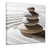 FORMAT: quadratisch, einteilig - GESAMTGRÖßE: 40 cm x 40 cm - Rahmentiefe 2 cm