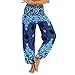 Produktbild Sporthosen,Männer-Frauen-Thai-Harem-Hose-Boho-Festival-Hippie-Kittel-Hohe-Taille-Yogahosen,Athletische-Hosen-des-Läuft,Schnell-Trocknende-Stretch,Junge-Mädchen-Freizeithosen-Strumpfhos